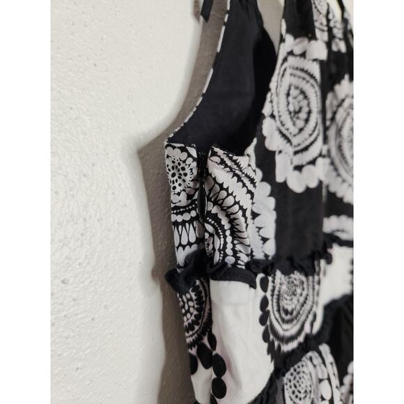 Vintage BCBG Maxazria Tie Tank Top Boho Fairy XS Goth Going Out Beach y2k - Picture 5 of 6